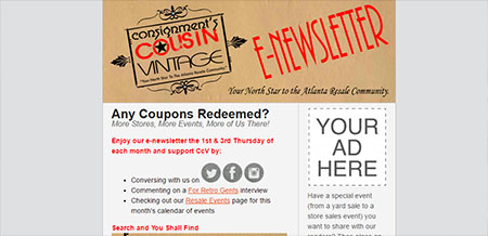 Mail Chimp - email marketing campaign